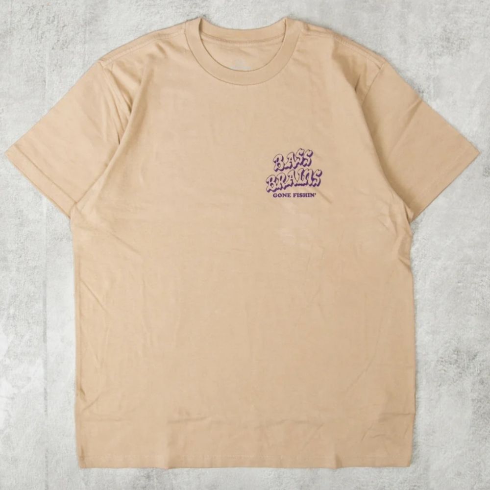 Brixton Bass Brains Gone Fishing T-shirt